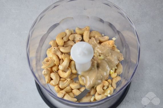 Vegan sauce from cashew - recipe photo, step 2