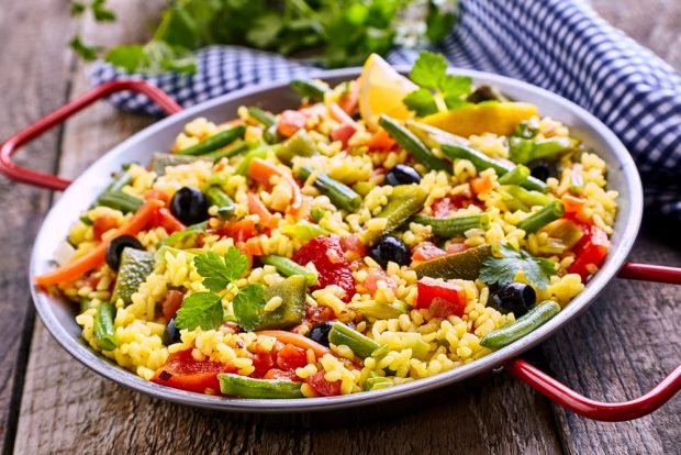 Vegetable Paelia Vegetable Paelia