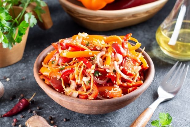 Vegetable salad in Korean Vegetable salad in Korean