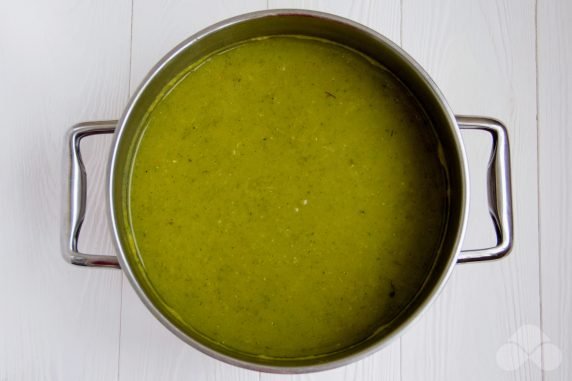 Vegetable soup with greens - recipe photo, step 5