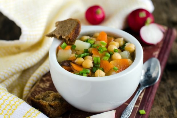 Vegetable stew with chickpeas Vegetable stew with chickpeas