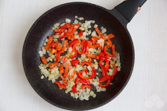 Vegetable stew with fish and olives - recipe photo, step 4