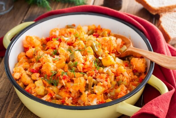 Vegetable stew with pumpkin Vegetable stew with pumpkin