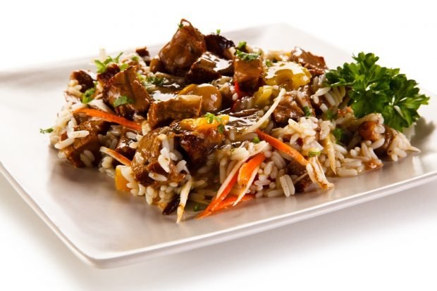 Vegetable stew with rice Vegetable stew with rice
