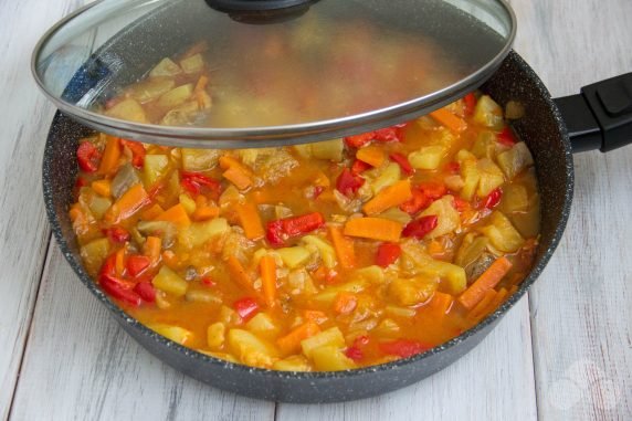 Vegetable stew without potatoes - recipe photo, step 7