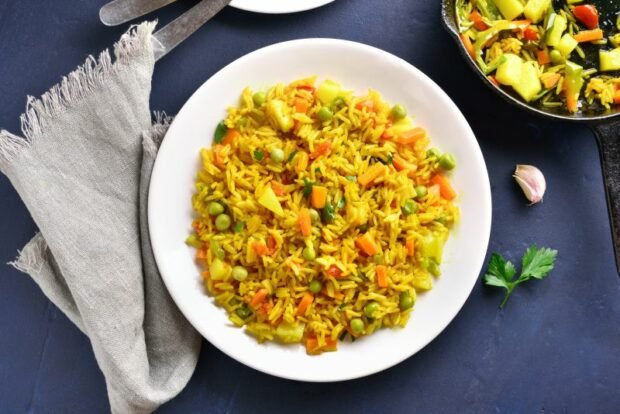 Vegetarian pilaf Vegetarian pilaf