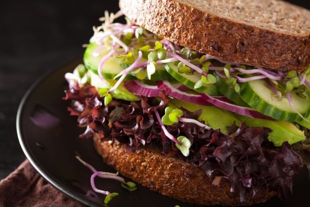 Vegetarian sandwich Vegetarian sandwich