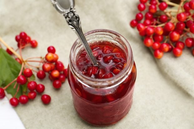 Viburnum jam with bones Viburnum jam with bones