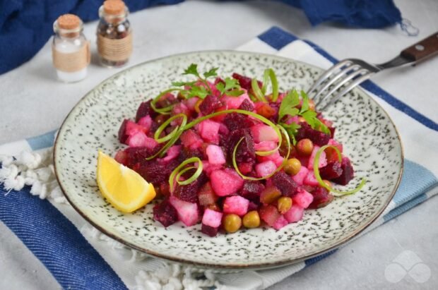 Vinaigrette with lemon dressing Vinaigrette with lemon dressing