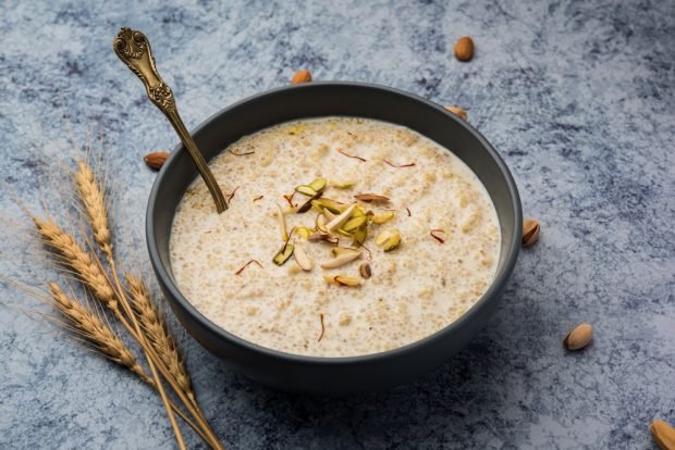 Wheat porridge in coconut milk Wheat porridge in coconut milk