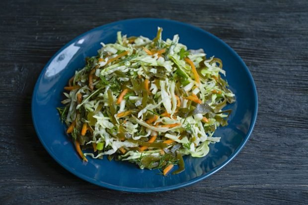 White and sea cabbage salad White and sea cabbage salad